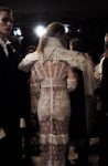 Backstage at the Burberry February 2017 Show