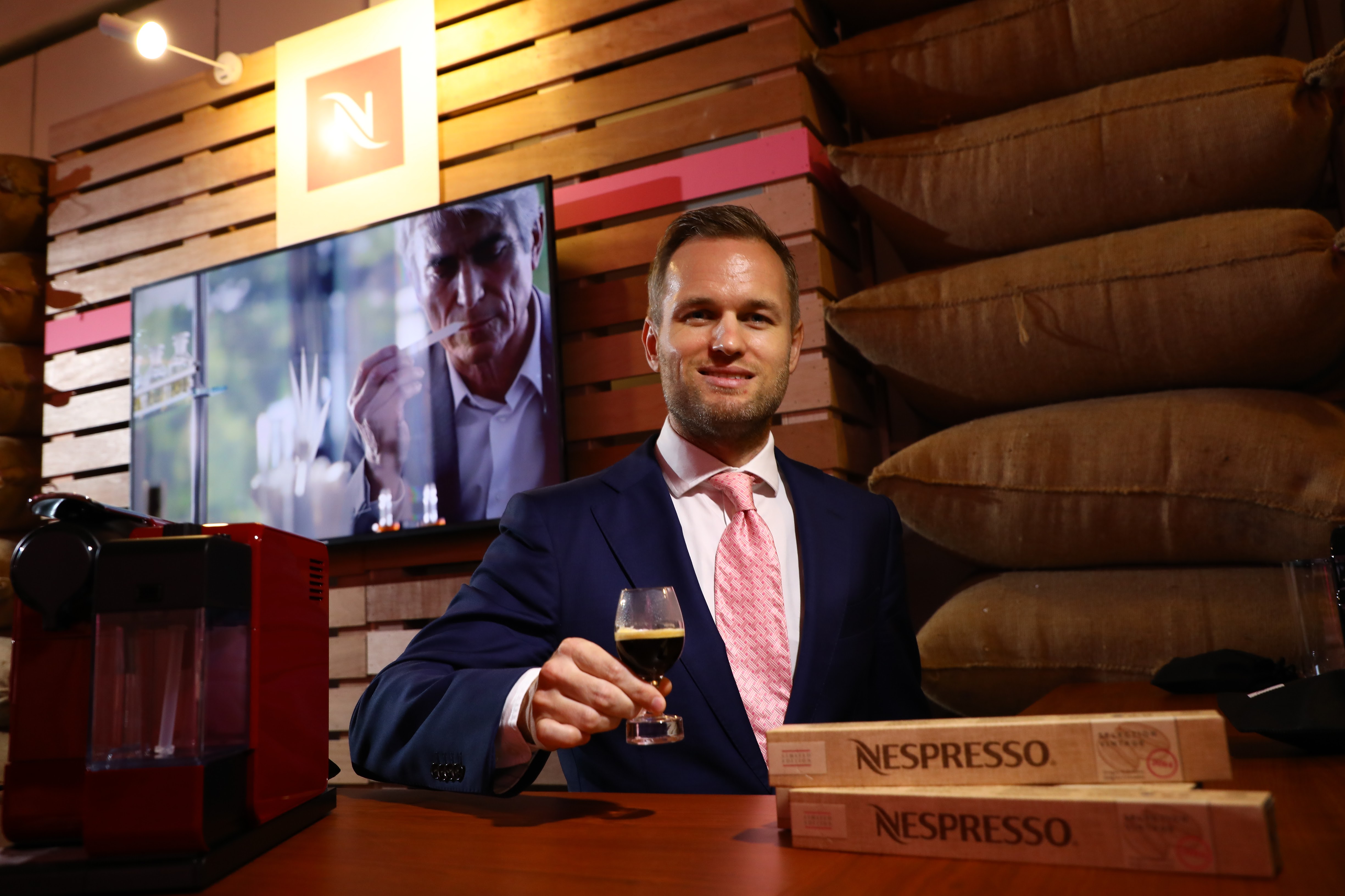 Nespresso Limited Edition SELECTION VINTAGE 2014 Launch, Geoffrey Dalziel, Business Development Manager of Nespresso Malaysia - Pamper.my