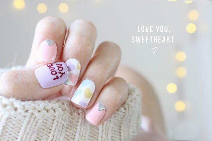 7 Valentine's Day Nail Art Ideas To Spread The Love-Pamper.my