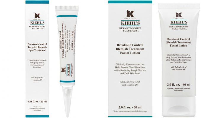 Keep Breakouts Under Control Before Valentine's Day With Kiehl's Dermatologist Solutions Breakout Control Targeted Blemish Spot Treatment & Treatment Facial Lotion-Pamper.my