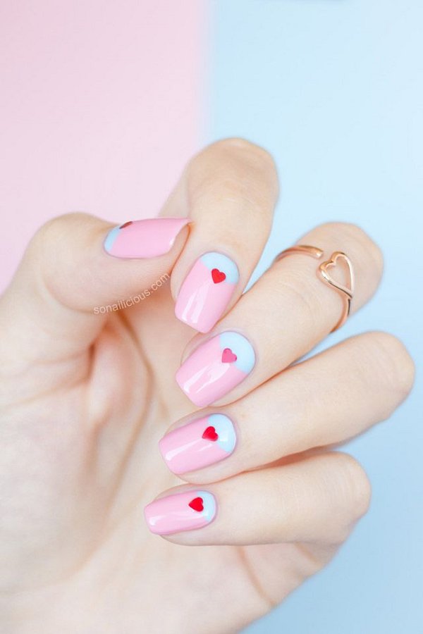 7 Valentine's Day Nail Art Ideas To Spread The Love-Pamper.my