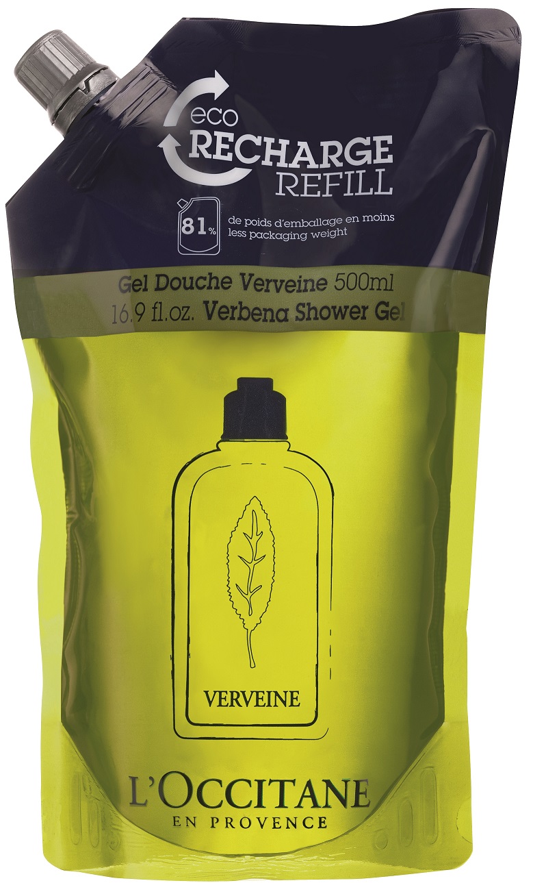 L'OCCITANE Verbena Shower Gel Eco-Refill, RM130 (500ml)-Pamper.my