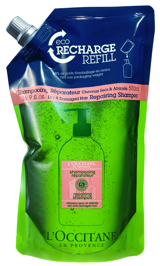 L'OCCITANE Aromachologie Repairing Shampoo Eco-Refill, RM125 (500ml)-Pamper.my