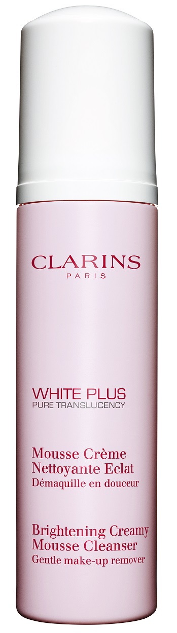 Clarins White Plus Pure Translucency,Brightening Creamy Mousse Cleanser-Pamper.my