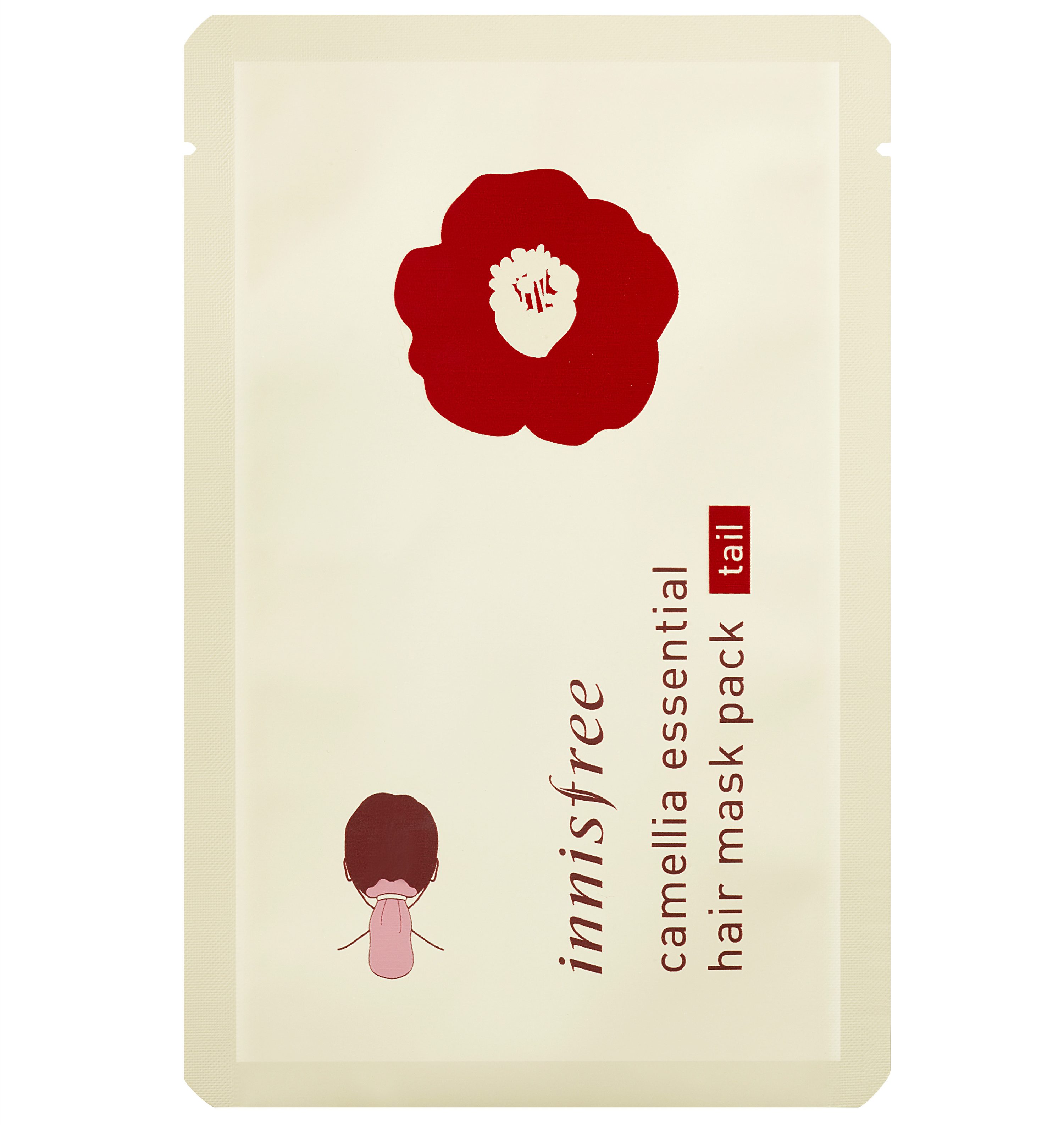 innisfree Camellia Essential Hair Mask Pack [Tail], RM19 (10g)-Pamper.my