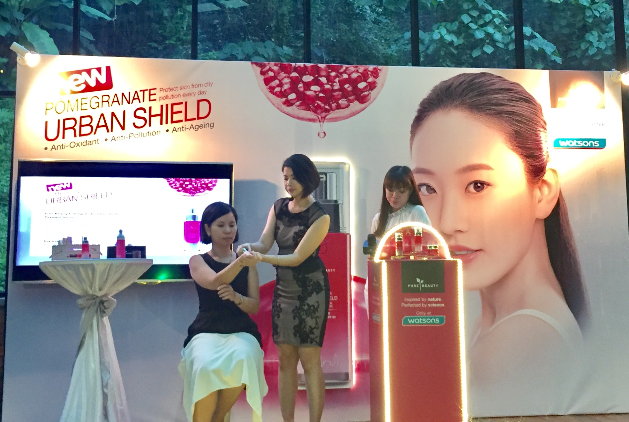 Pure Beauty Pomegranate Urban Shield Range Launch-Pamper.my