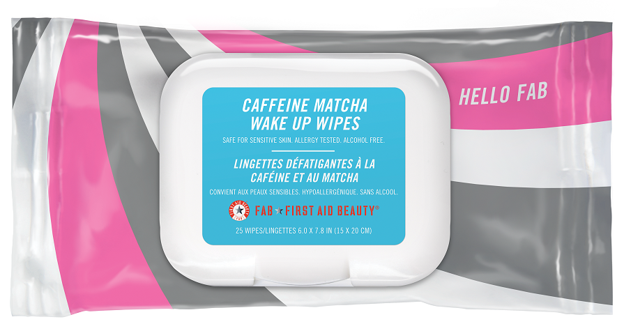 Hello FAB Caffeine Matcha Wake Up Wipes-Pamper.my