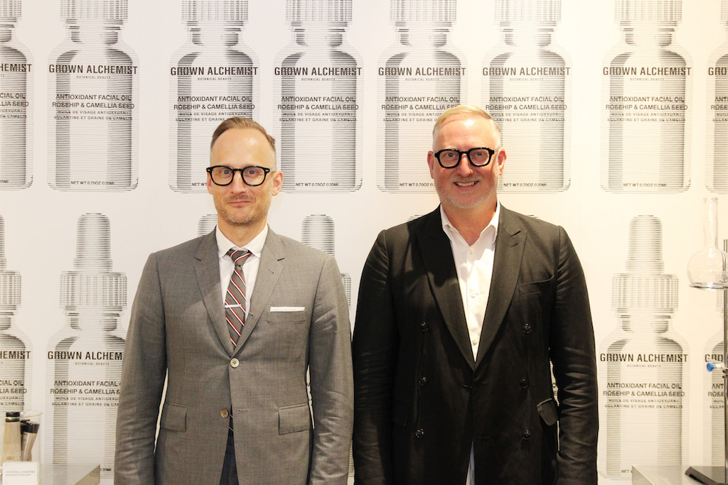 Keston and Jeremy Muijs, founders of Grown Alchemist