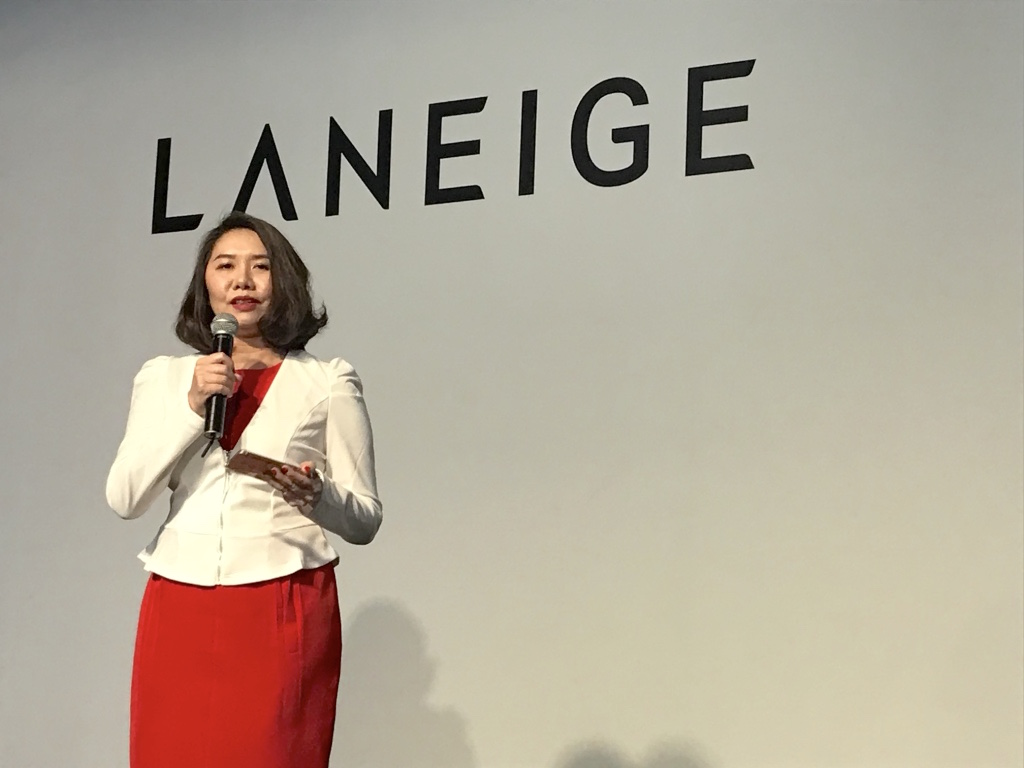 Winnie Foong, Brand General Manager of Laneige.