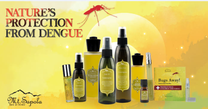 Fight Dengue and Zika With Mt. Sapola's Nature's Insect Repellent Solutions, Bugs Away-Pamper.my