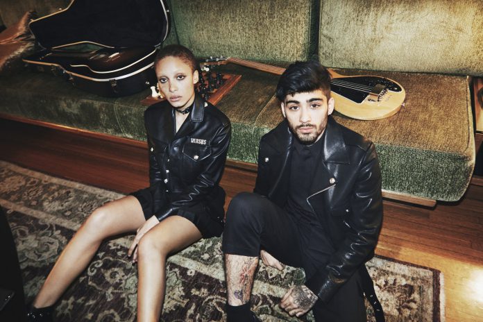 Zayn And Model, Adwoa Aboah Stars In Versus Versace Spring/Summer 2017 Campaign-Pamper.my