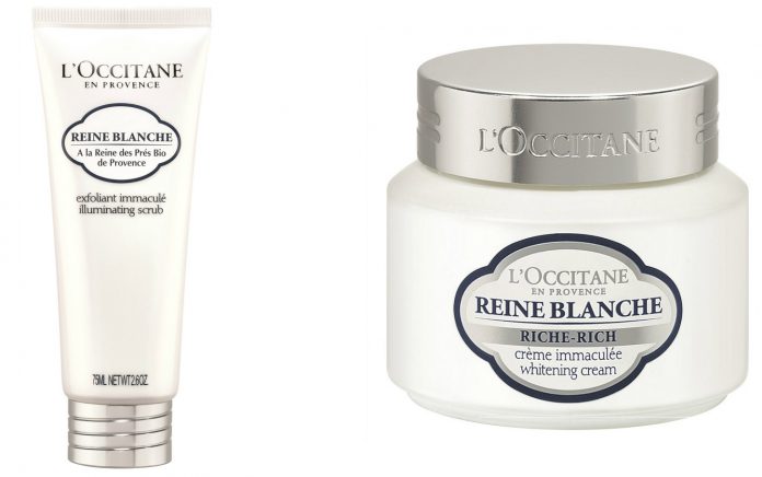 L’OCCITANE’s Adds Illuminating Scrub & Whitening Rich Cream To Reine Blanche Range-Pamper.my