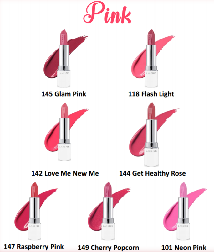 Laneige Silk Intense Lipstick Collection-Pamper.my