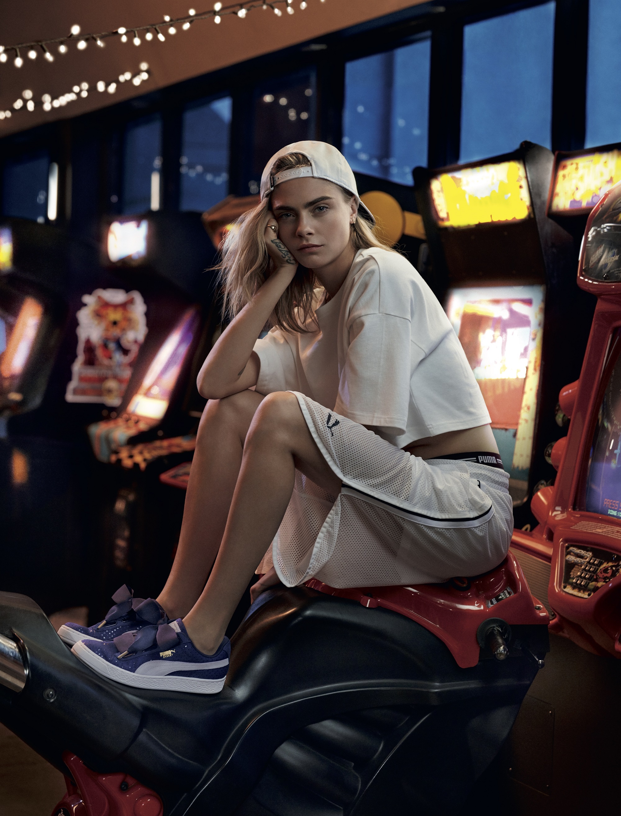 Cara Delevingne 'DO YOU' Campaign For PUMA Spring-Summer Basket Heart Denim | Pamper.My