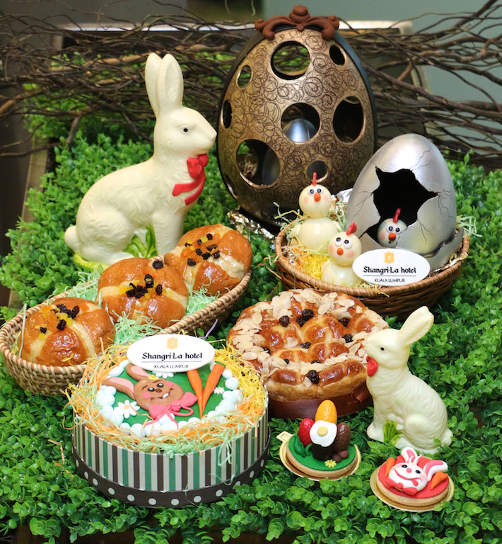 3. A variety of Easter goodies ranging from chocolates, designer cakes and pastries are available at Lemon Garden2Go