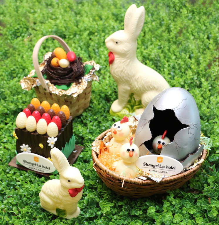 4. Designer Easter eggs and chocolate bunnies at Lemon Garden 2Go