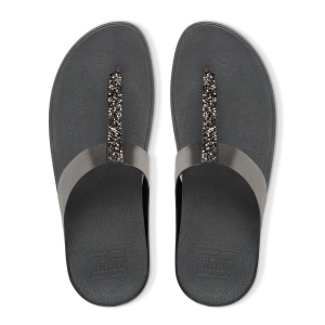 FitFlop FINO in Pewter-Pamper.my