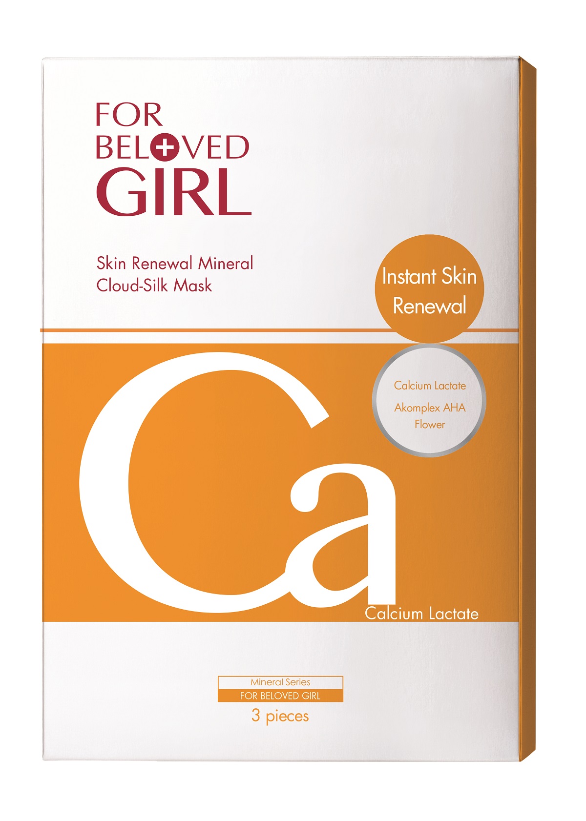 For Beloved Girl Skin Renewal Mineral Cloud-Silk Mask-Pamper.my