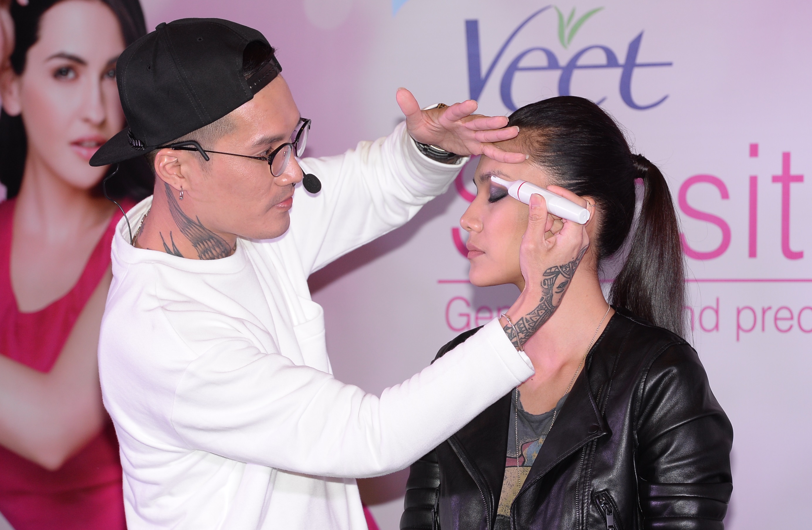 Stevensunny during the Veet Sensitive Touch launch-Pamper.my