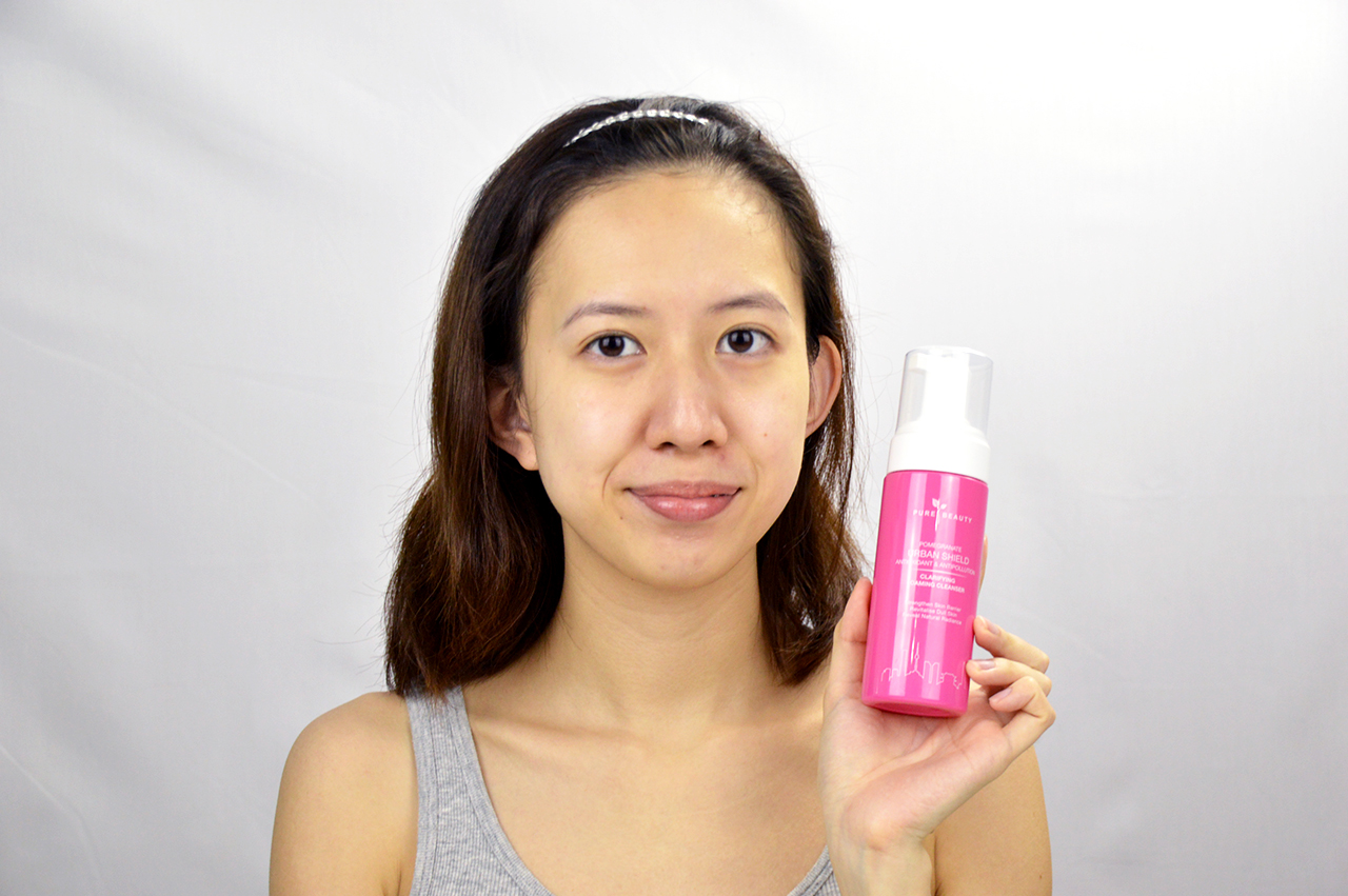 Pure-Beauty-Pomegranate-Urban-Shield-Foaming-Cleanser-Review-Pamper.My