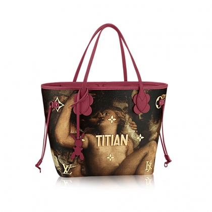 MASTERS LV X KOONS Titian Neverfull-Pamper.my