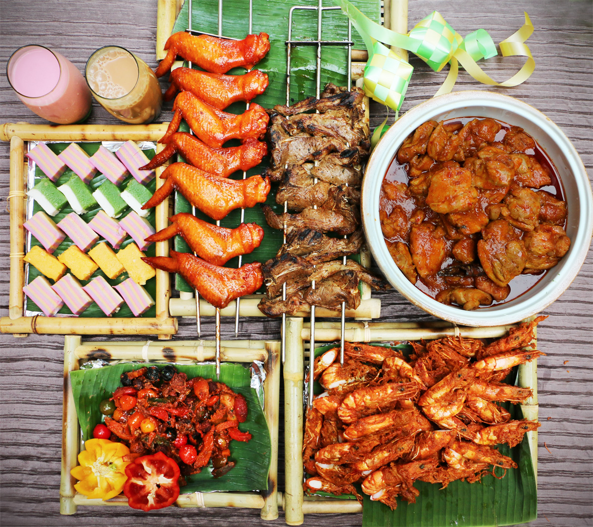 1. Malaysian specialities served at Lemon Garden during the Festive Buffet