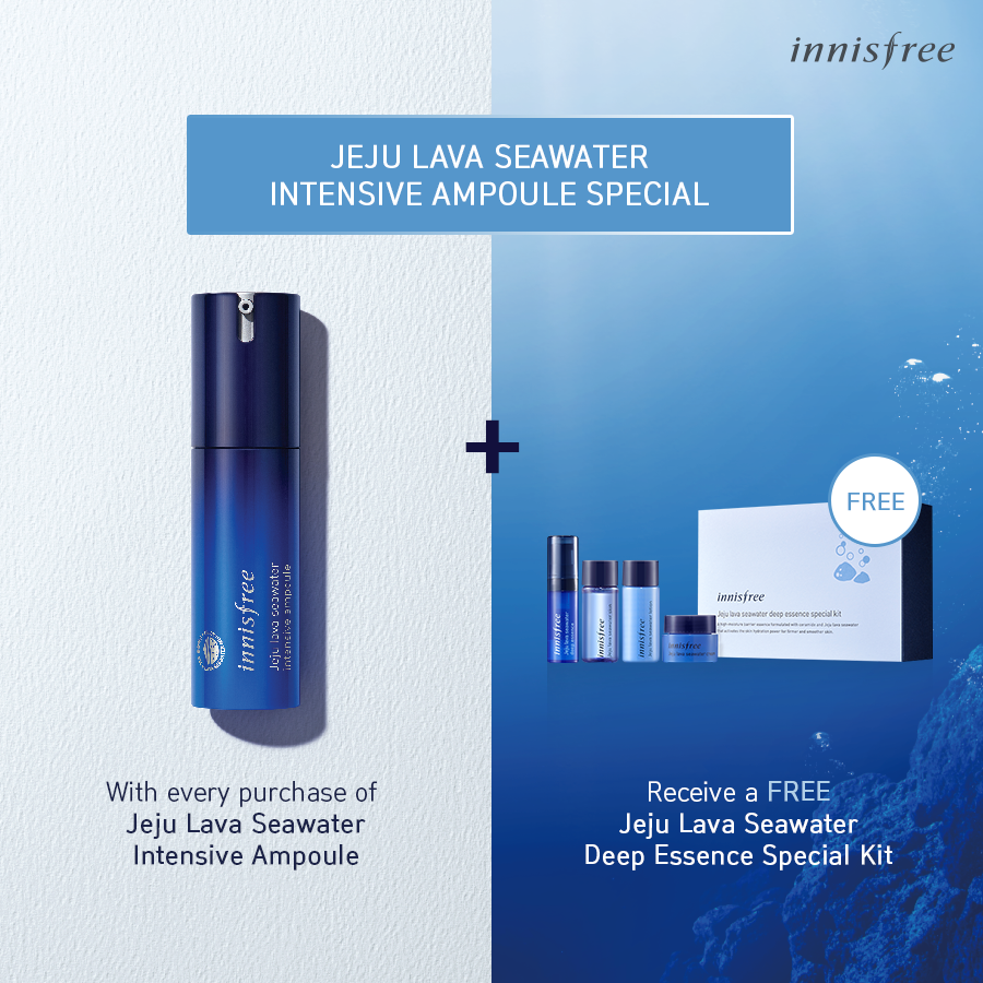 innisfree Malaysia Jeju Lava Seawater Intensive Ampoule May Promo-Pamper.my