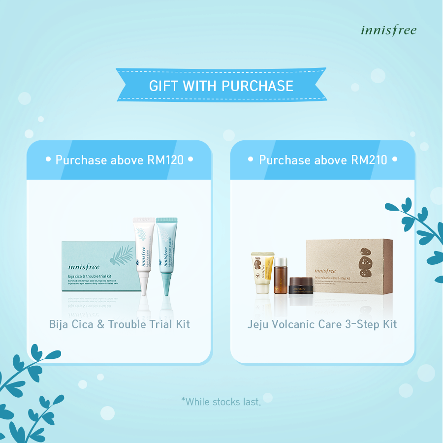 innisfree Malaysia Gift With Purchase May Promo-Pamper.my