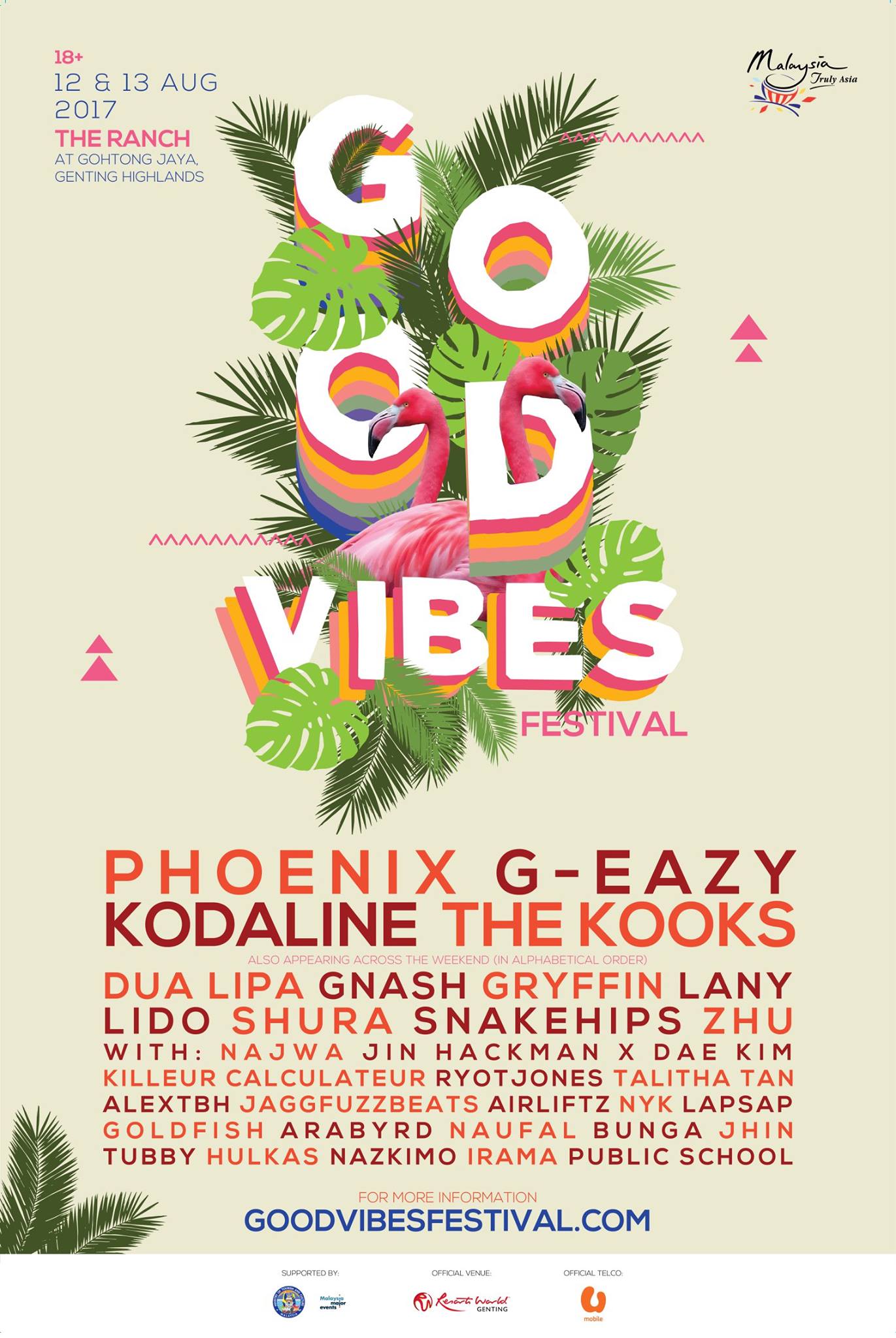 Good Vibes Festival 2017 Is Happening On 12th To 13th August!-Pamper.my