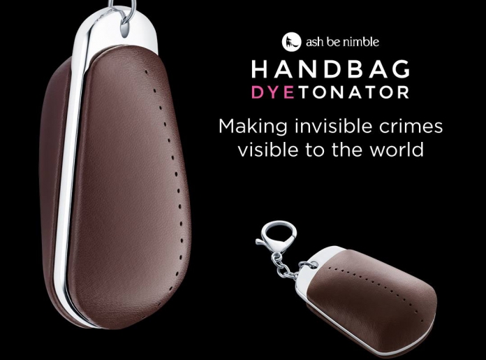 Sportswear Brand, Ash Be Nimble Unveils Crime-Busting Handbag Dyetonator-Pamper.my