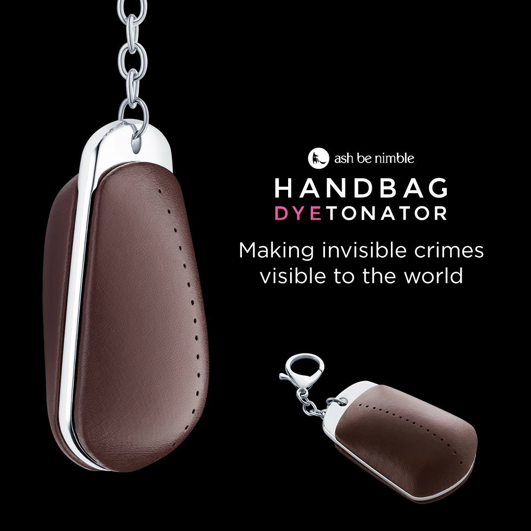 Sportswear Brand, Ash Be Nimble Unveils Crime-Busting Handbag Dyetonator-Pamper.my