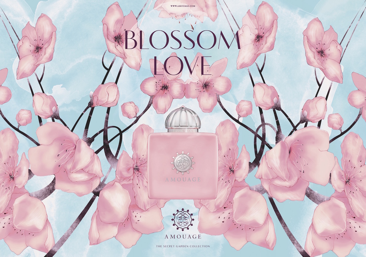 Blossom woman. Amouage Blossom Love. Духи Amouage Blossom Love. Amouage розовые. Амуаж розовый.