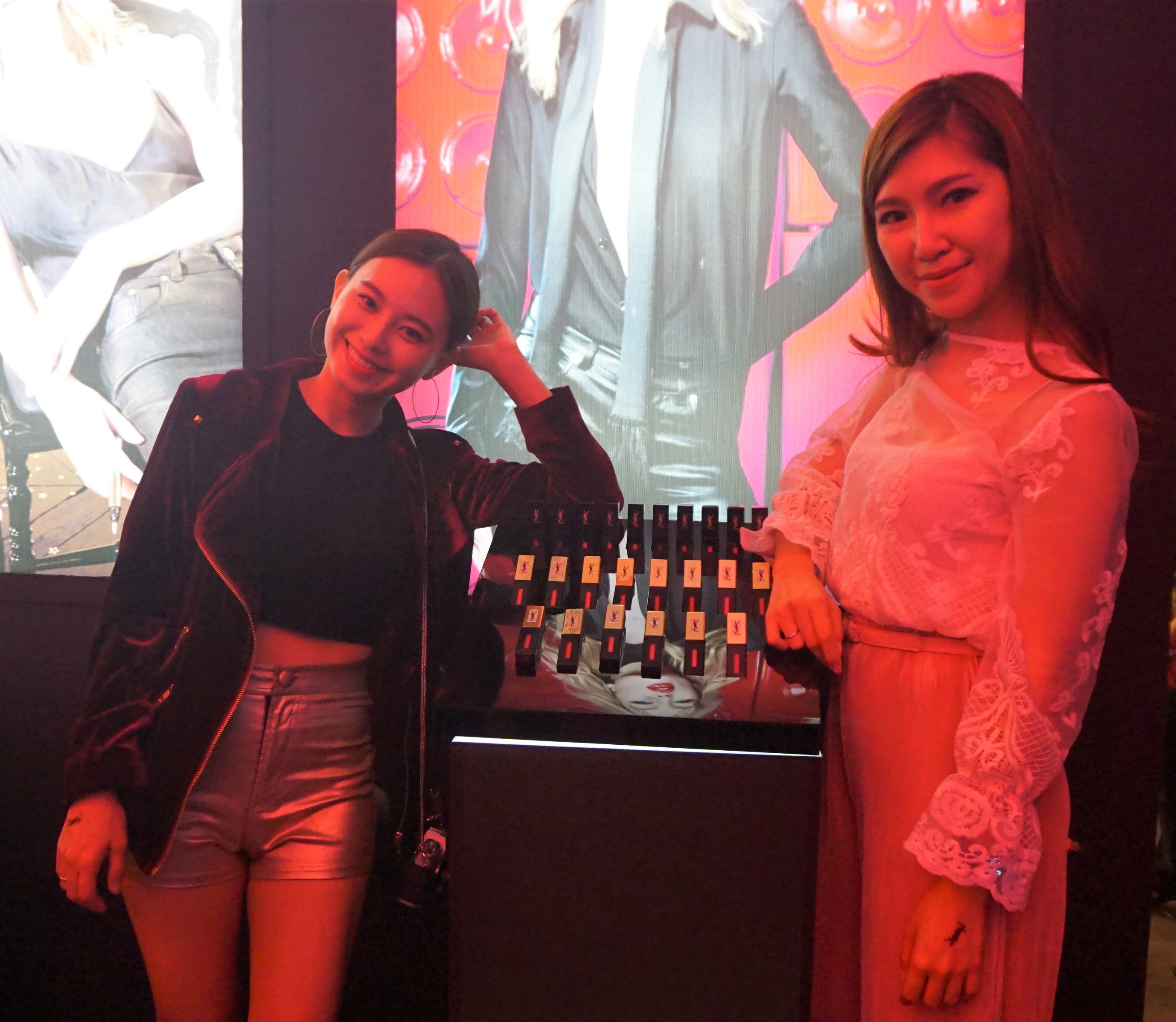 #Scenes: YSL Beauty #YSLBeautyClub Launch Party, Mia Chai and Ren Chann-Pamper.my