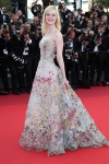 70th Anniversary Red Carpet Arrivals – The 70th Annual Cannes Film Festival, Elle Fanning-Pamper.my