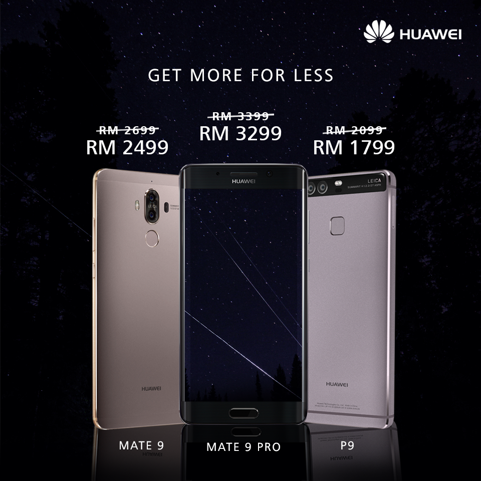 Huawei Malaysia Unveils Ramadhan Treats - P9, P9 Mate and P9 Mate Pro