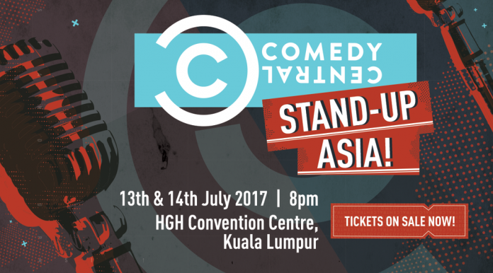 Comedy Central Stand- Up, Asia! Returns For A Second Season With A Two-Day Ticketed Live Show In Kuala Lumpur On 13 & 14 July 2017-Pamper.my