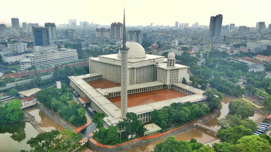 Masjid Istiqlal. (Image: @ekapramud Instagram)