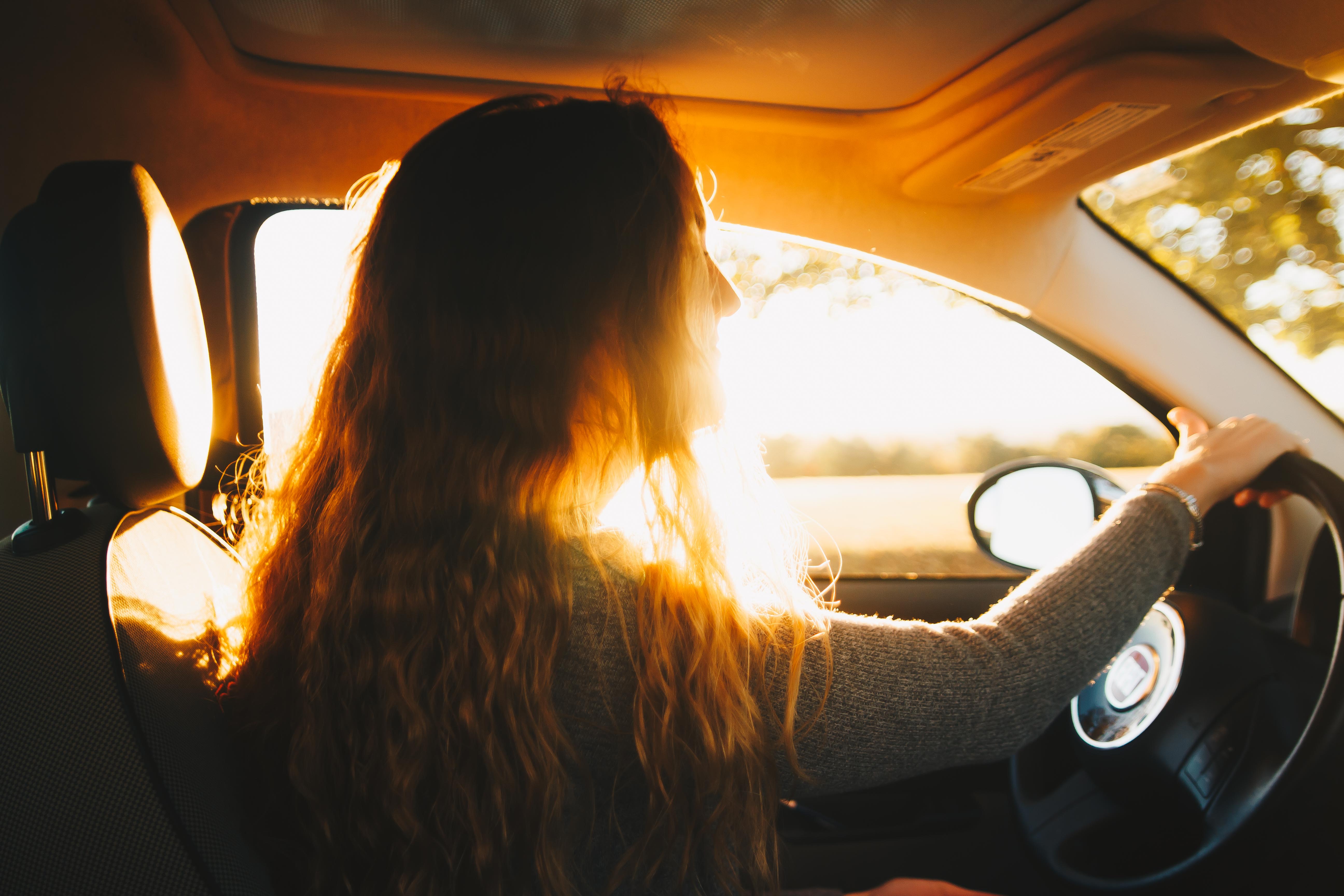 sun exposure while driving