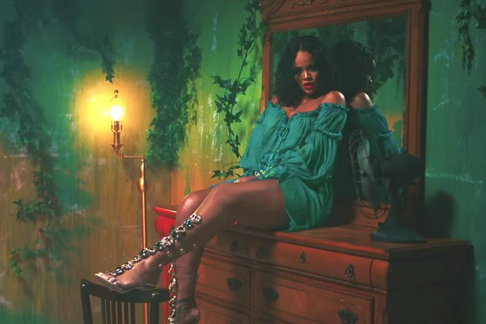 Poison Ivy as seen on Rihanna in 'Wild Thoughts' music video