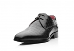 BONIA Men, Croco Derby Shoes-Pamper.my