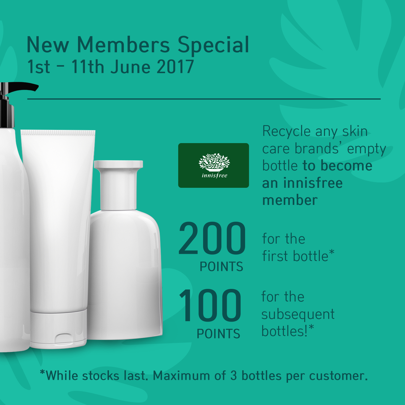 innisfree Eco-Handkerchief Campaign 2017 Promotion-Pamper.my