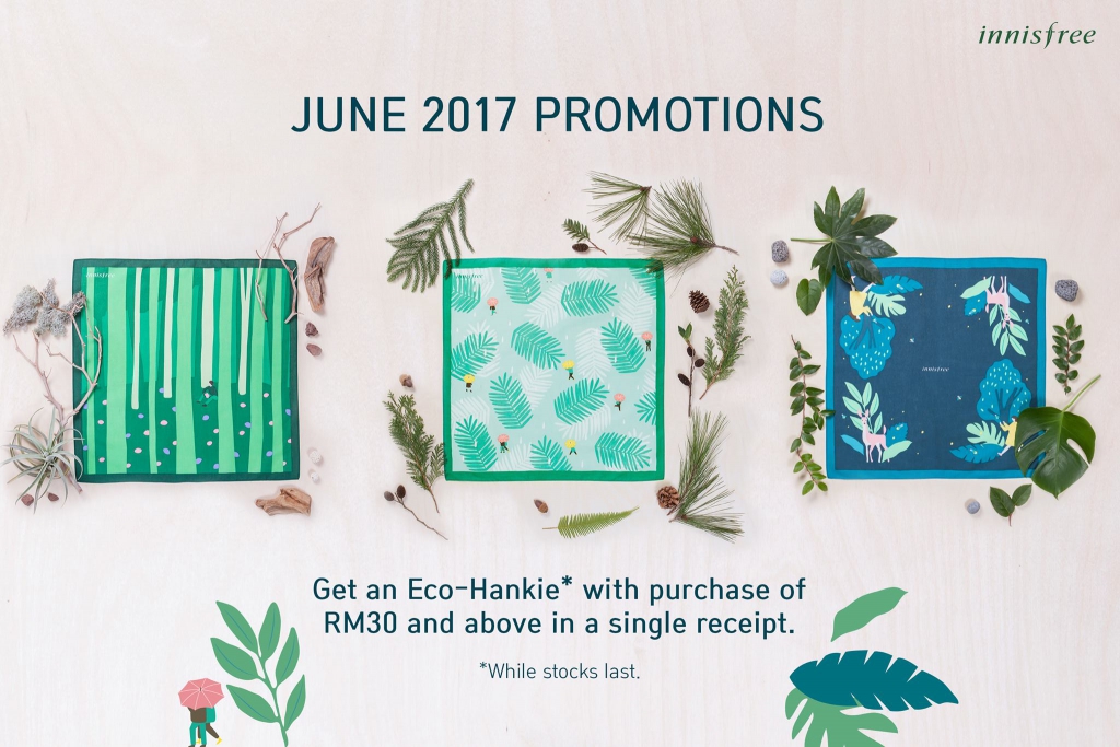 innisfree Eco-Handkerchief Campaign 2017-Pamper.my