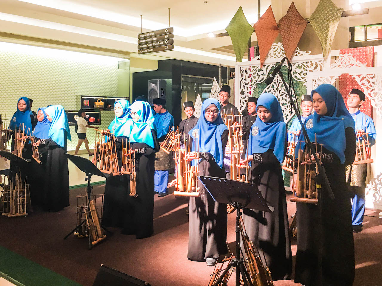 Angklung performance in 2016