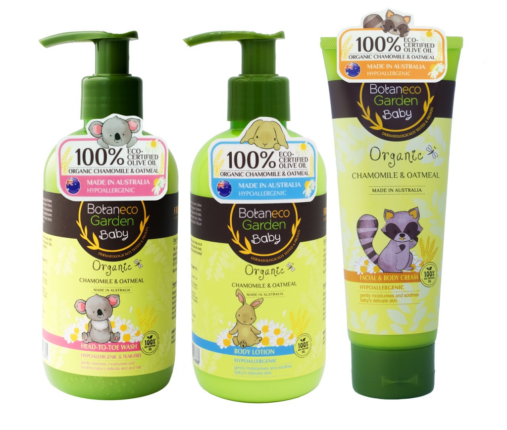 Give Your Baby The Best TLC With Botaneco Garden Baby Organic Chamomile & Oatmeal Range-Pamper.my