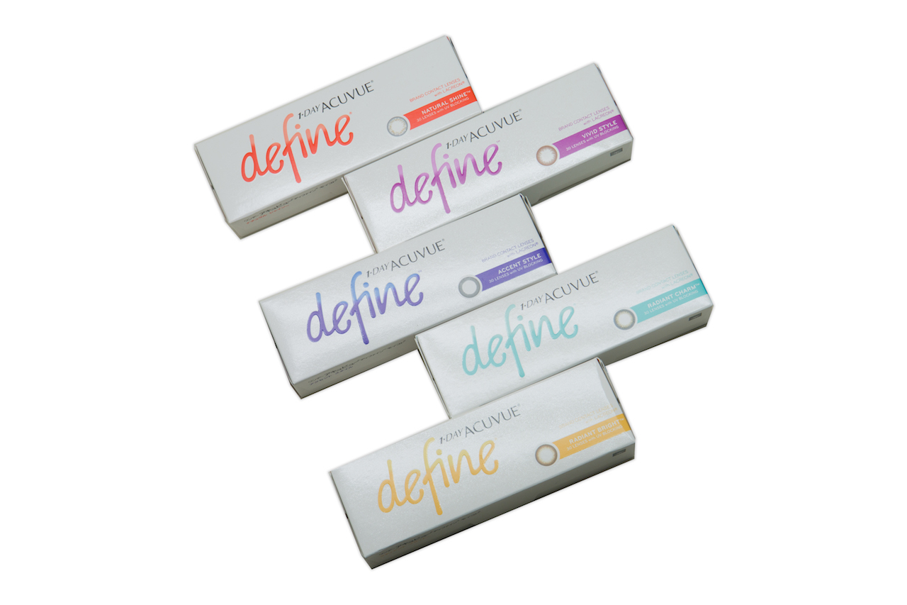 ACUVUE® DEFINE® is available at authorised retailers at the recommended retail price of RM172 per box