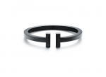 TIffany & Co., T Square Bracelet in Black Coated Steel-Pamper.my