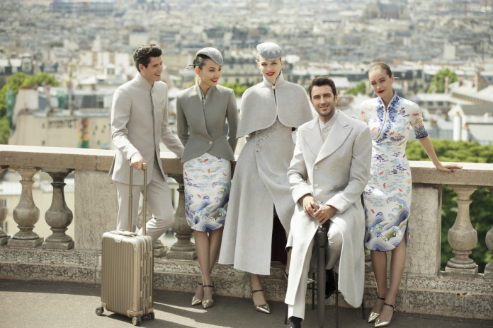 Hainan Airlines Debuts Its Amazing New Uniforms During Paris Couture Week Fall/Winter 2017-Pamper.my