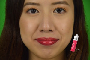 Tried & Tested: Dior Addict Lip Tattoo Swatches, 451 Natural Coral-Pamper.my