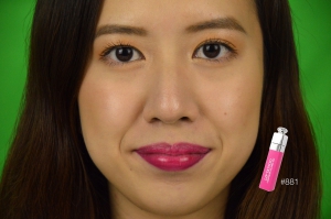 Tried & Tested: Dior Addict Lip Tattoo Swatches, 881 Natural Pink-Pamper.my