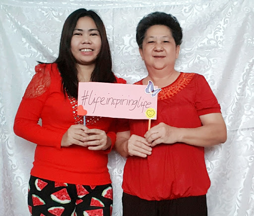 my mom died when im still young. so, this is my mother inlaw, my second mom. im so blessed and thankful since i became part of their family, when i and his son got married. because, she is so nice to me, she care about me and my daughters. thank you mom for everything. i love you #PamperMyParents#LifeinspiringLife#Monspace#PamperMy